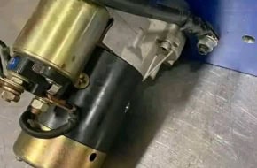 Race components sprint car starter