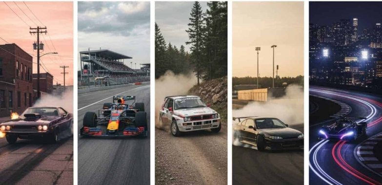 List of Major Types of Automotive Racing Categorized by Style and Format