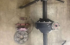 Winters 4.12 all Ti wide axle rearend rebuilt and new axle 11 races comes with k
